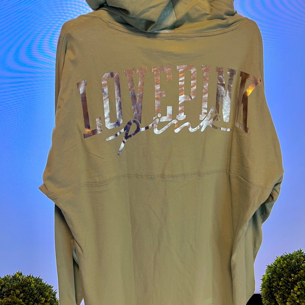 NEW WOMEN’S PINK HOODIE THON SWEATER/ SIZE: S